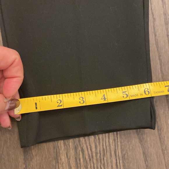 Party ready pants :)
Slick, black, somewhat tapered bottoms with side slit - Picture 7 of 8